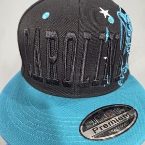 New with tags carolina panthers big panther logo spellout Snapback City Edition